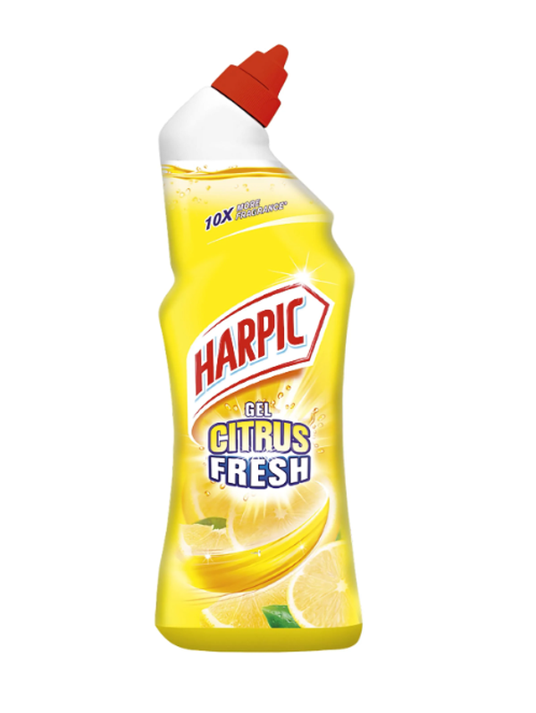 Harpic WC Reiniger Active Fresh Citrus 750ml. Doos van 10 stuks