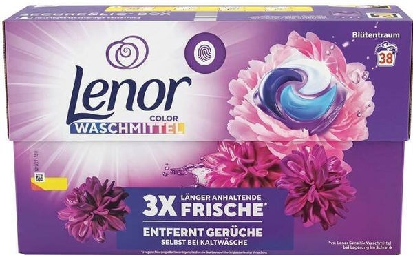 Lenor Pods Allin1 38st Amethyst Blutentraum, Doos van 4 stuks, Stuksprijs: €8,96