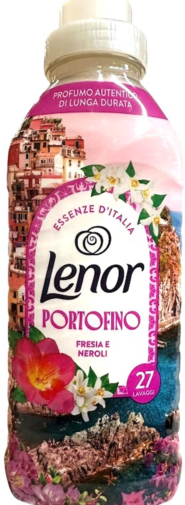 Lenor Portofino Wasverzachter 567 ml 27 Wasbeurten..  Doos van 8 stuks  Stuksprijs: €1,68