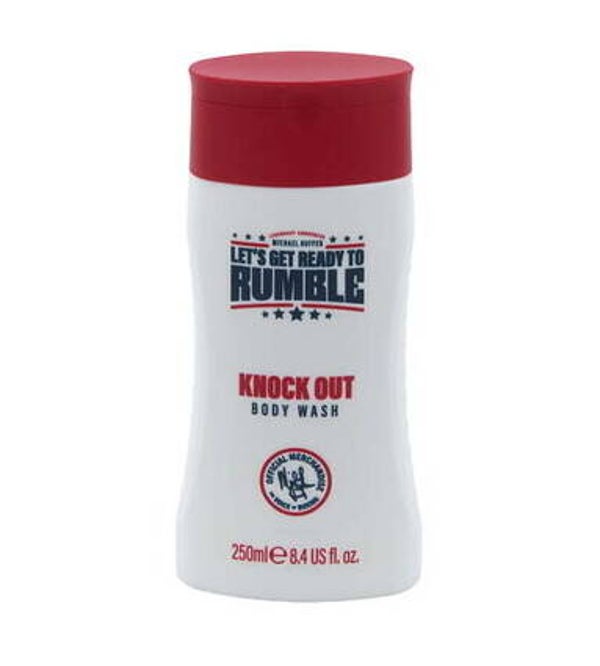Let's Get Ready to Rumble Douchegel 250ml Knock Out 250ml.  Doos van 6 stuks  Stuksprijs: €1,00