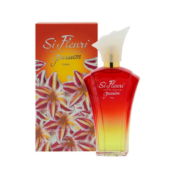 Lomani SI FLEURI PASSION EDP Damesparfum 100ml. Doos van 6 stuks