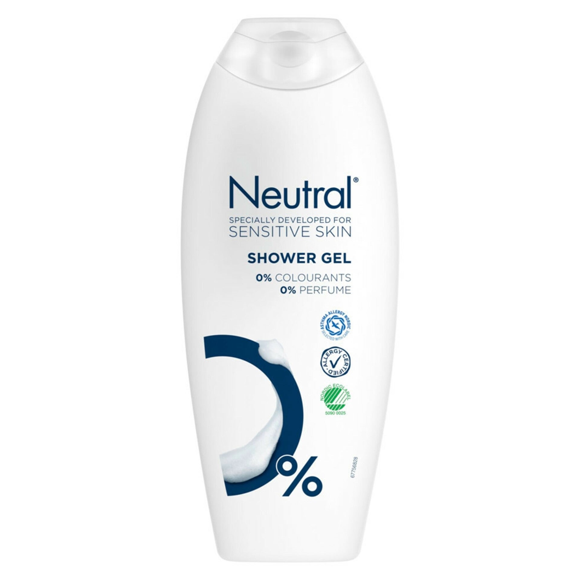 Neutral Showergel 250 ml. Doos van 6 stuks. Stuksprijs: €1,89