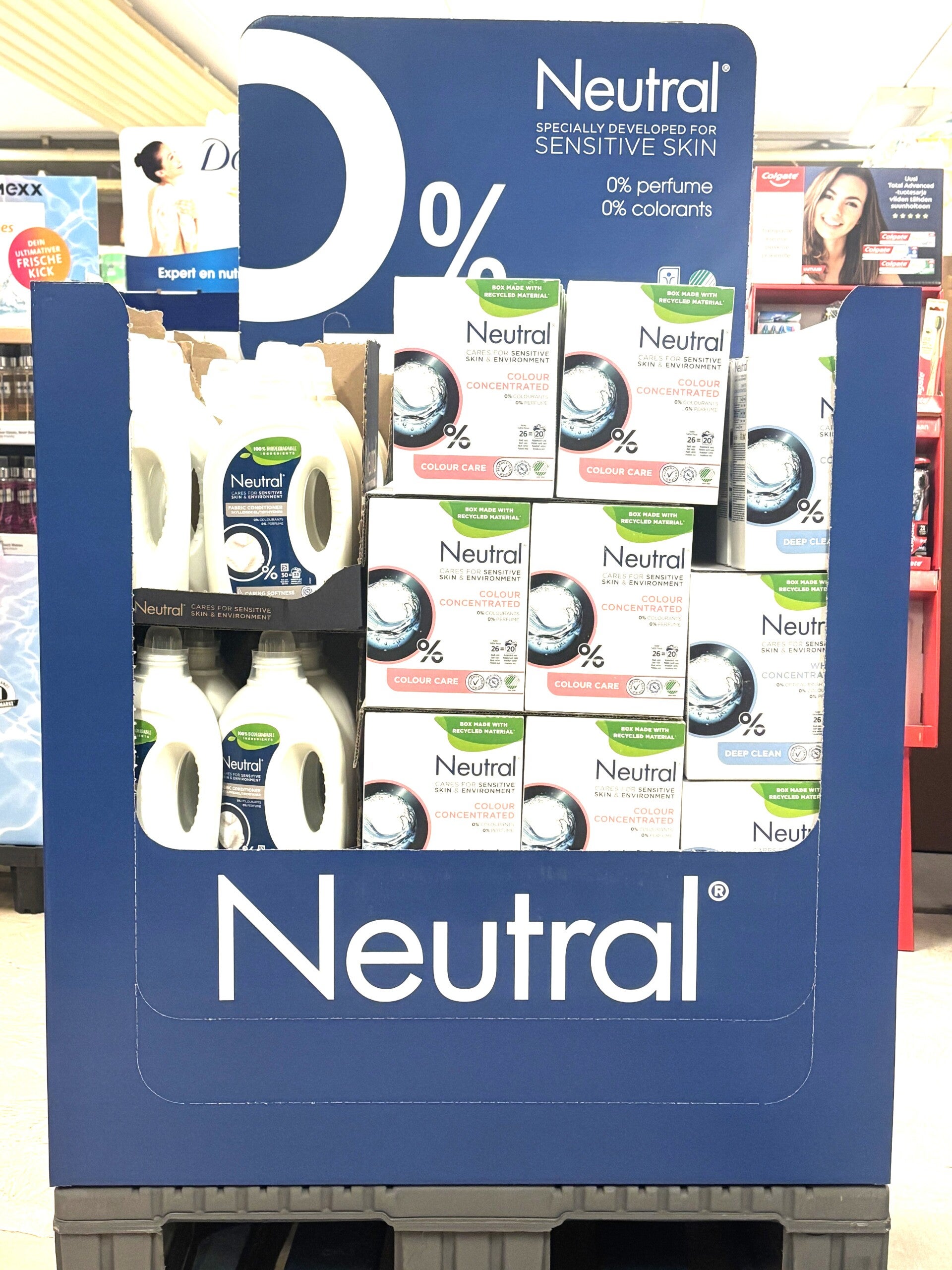 NEUTRAL wasmiddel display - 192stuks