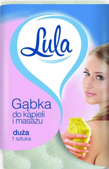 LULA Relaxing Badspons Massage. Doos van 48 stuks  Doos van 48 stuks  Stuksprijs : € 0,49