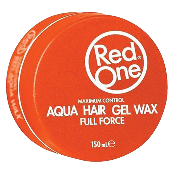 Red One Aqua Hair Gel Wax orange 150m. Doos van 12 stuks