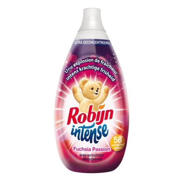Robijn Fuchsia Passion 58 wasbeurten. Doos van 6 stuks