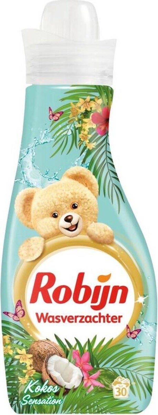 Robijn Wasverzachter Kokos Sensation 750ml.  Doos van 8 stuks