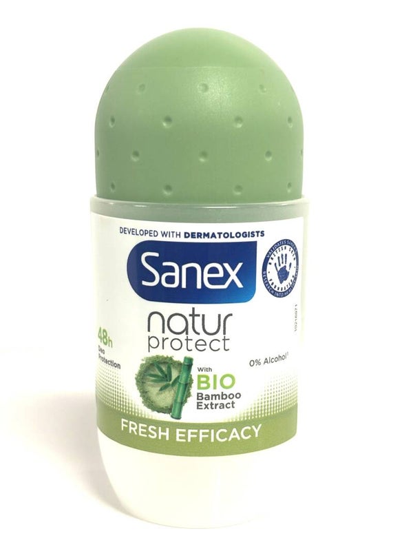 Sanex Deodorant Roller Bamboo Invisible Fresh 50 ml