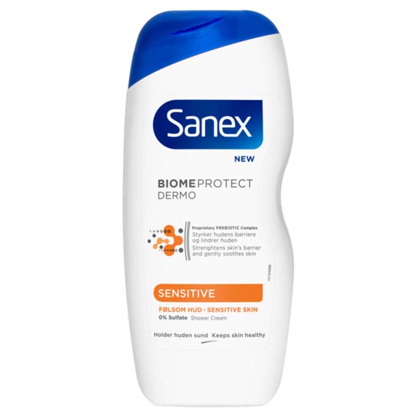 Sanex Dermo Sensitive Douchegel 250 ml. Doos van 6 stuks