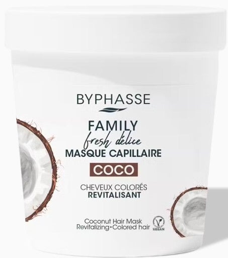 Byphasse haarmasker kokosnoot 250ml