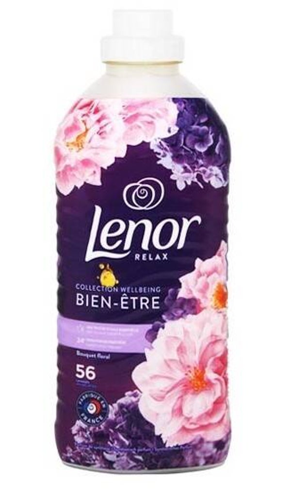 Lenor Wasverzachter Bloemenboeket 56 Wasbeurten  Doos van 8 stuks  Stuksprijs: €3,45