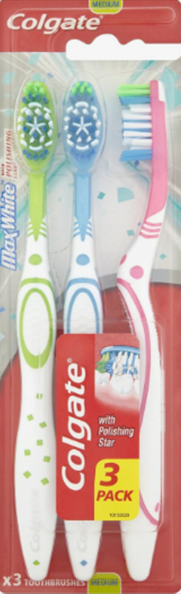 Colgate Zigzag tandenborstel 3 Pack  Doos van 12 stuks  Stuksprijs: €1,69