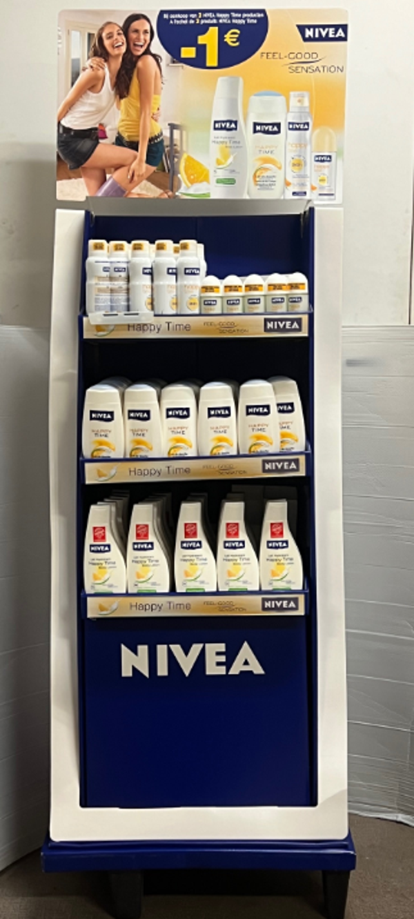 Nivea Happy Time Display 90 stuks