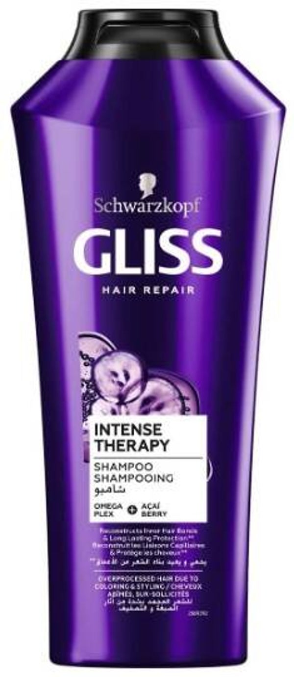 Schwarzkopf Gliss Intense Therapy Shampoo 250 ml. Doos van 6 stuks. Stuksprijs: €1,80
