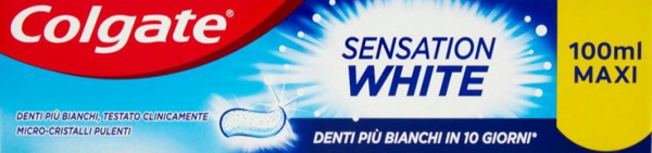 Colgate Tandpasta Sensation White 100ml.  Doos van 16 stuks  Stuksprijs: € 1,19