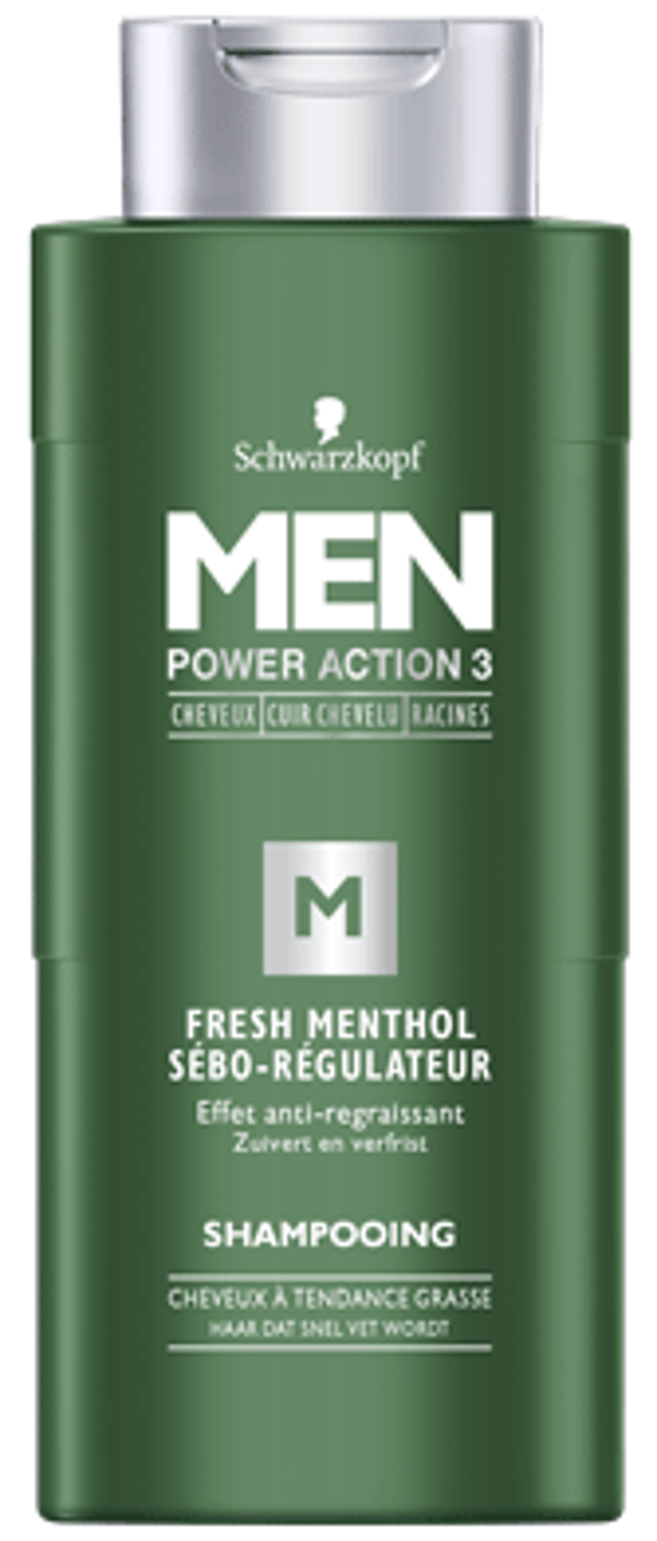 Schwarzkopf Power Cool For Men Shampoo 250 ml