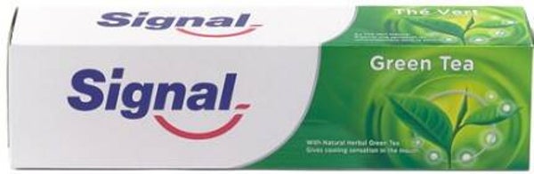 Signal tandpasta 100ml Groene Thee. Doos van 6 stuks. Stuksprijs: €1,20