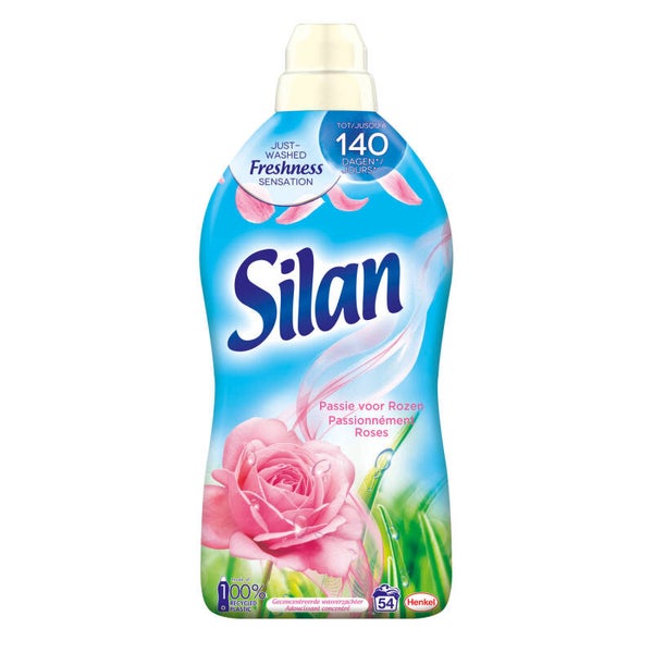 Silan Passie voor Rozen Wasverzachter - 54 wasbeurten. Doos van 8 stuks