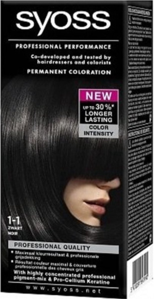 SYOSS Color Baseline 1 - 1 Zwart - Noir