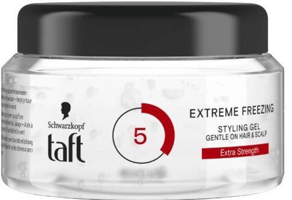 Taft Ultra Chaos Power Gel – 250 ml. Doos van 6 stuks. Stuksprijs: € 2,94