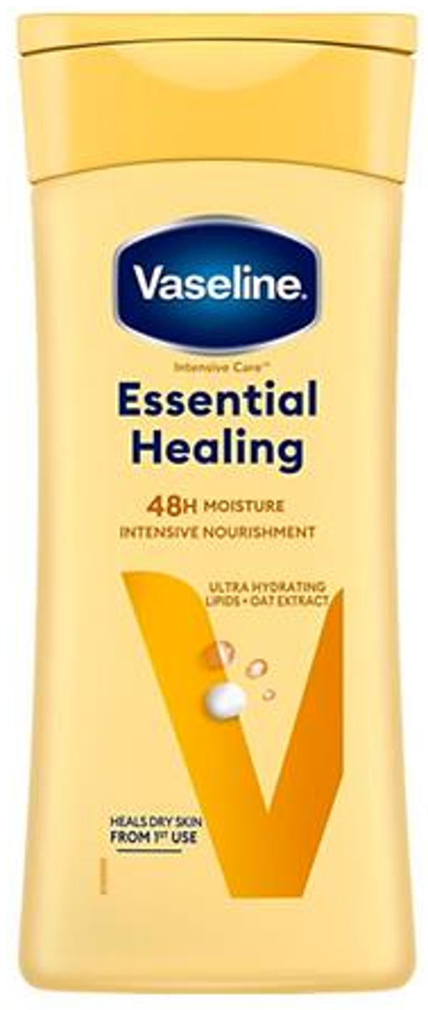 Vaseline Bodylotion Essential Healing 400 ml. Doos van 6 stuks. Stuksprijs: €3,00