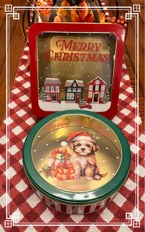 1 Lb Tins  Thanksgiving/Christmas/Valentines/Easter (Tins available year round)