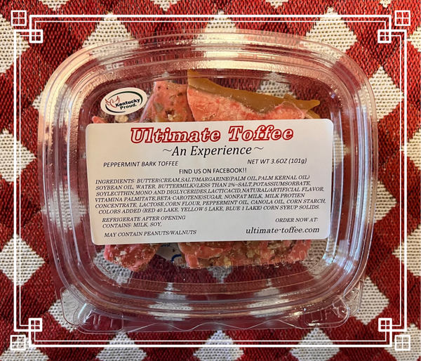 Peppermint Bark Toffee