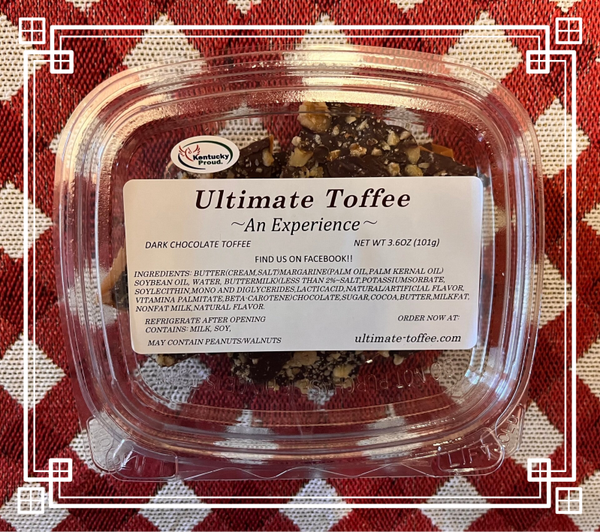 Dark chocolate Toffee
