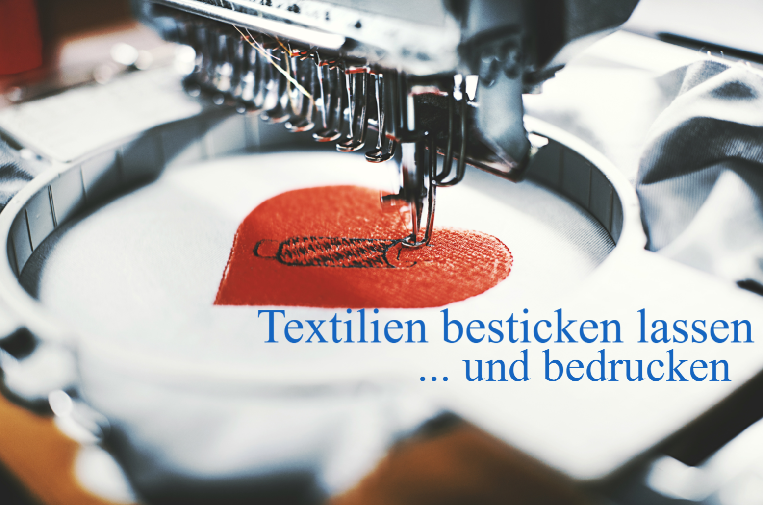 Kategorie Textilien besticken lassen