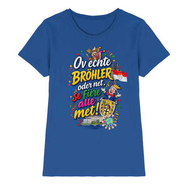 Brühler Sessionsmotto T-Shirt 2026/2027 Damen