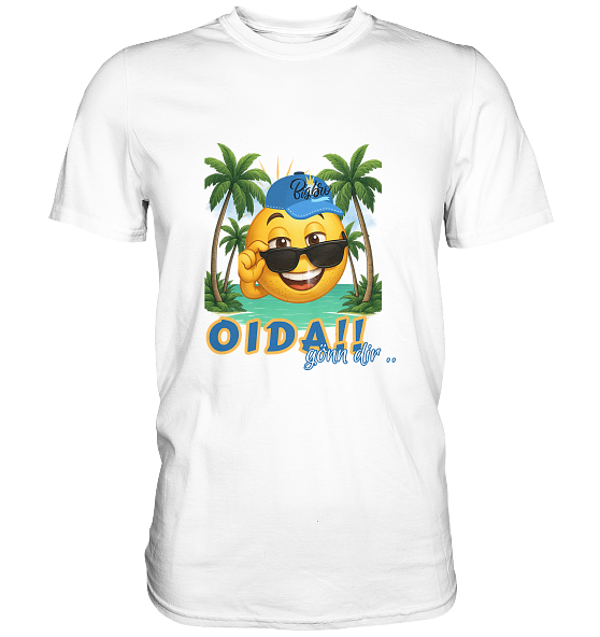 Herren T-Shirt Oida