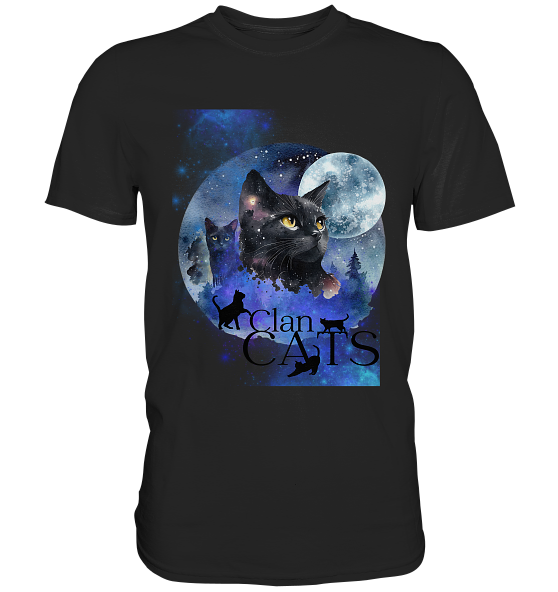 Black Friday Herren T-Shirt Clan Cats