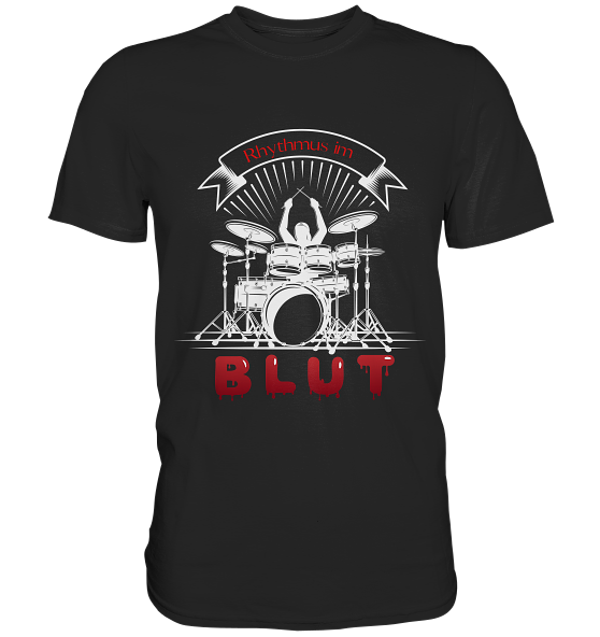 Schlagzeug Herren T-Shirt