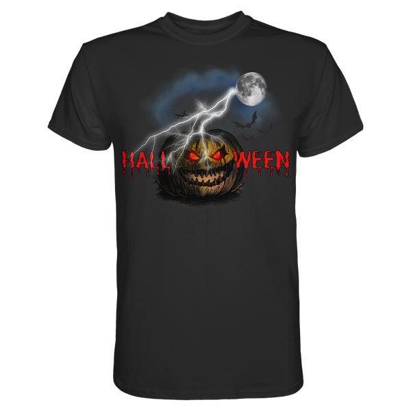 Halloween Herren T-Shirt Kürbis
