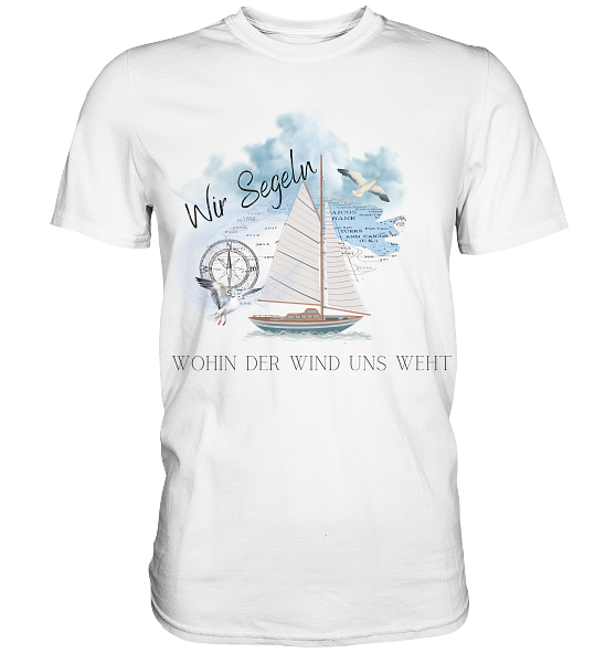 Black Friday Herren T-Shirt Segeln