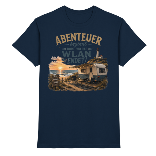 Camping Shirt Abenteuer beginnt