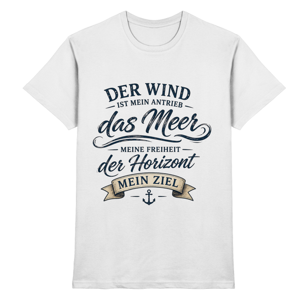 Segel Spruch Shirt Der Wind
