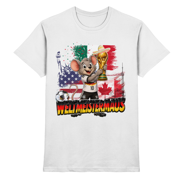 Fussball WM Weltmeistermaus2 T-Shirt