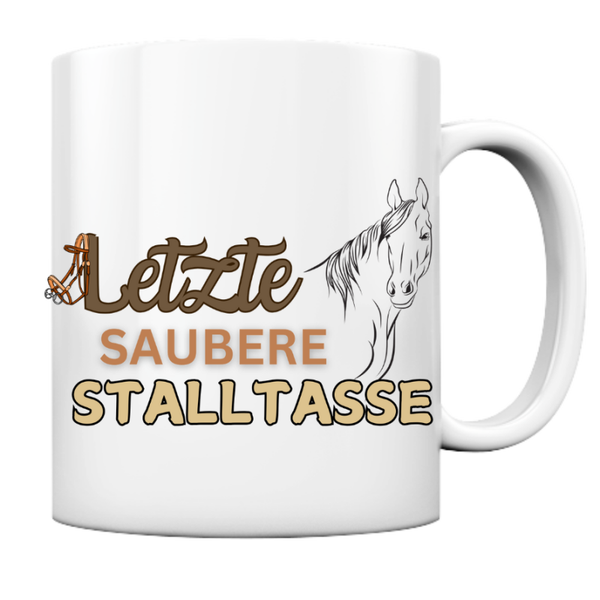 Tasse Pferdestall