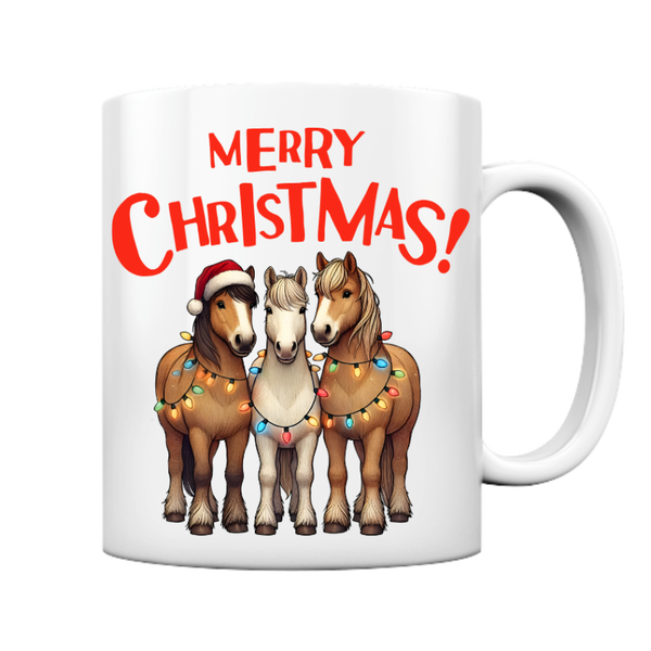 Tasse  Pony Weihnacht
