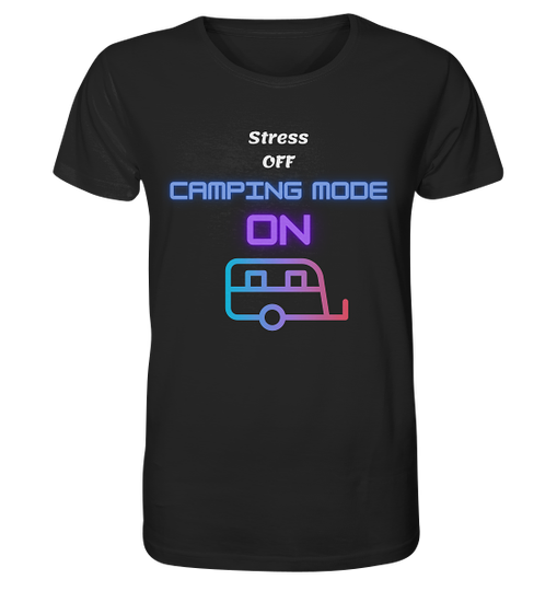 Camping Mode ON Herren T-Shirt