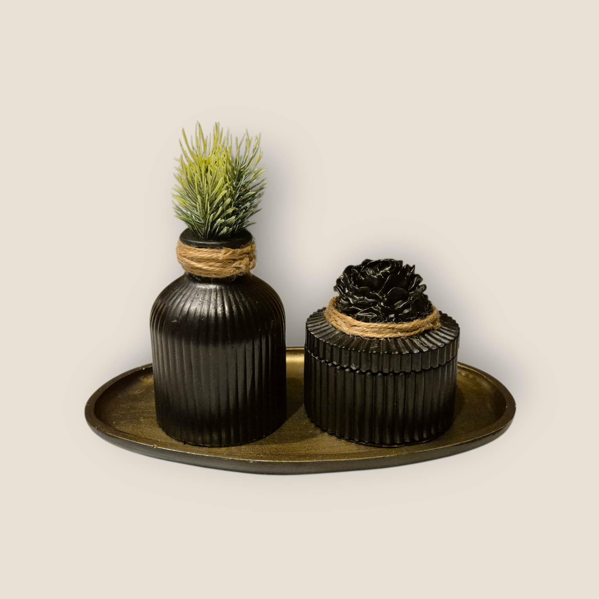 Decoratie set "Zwart"