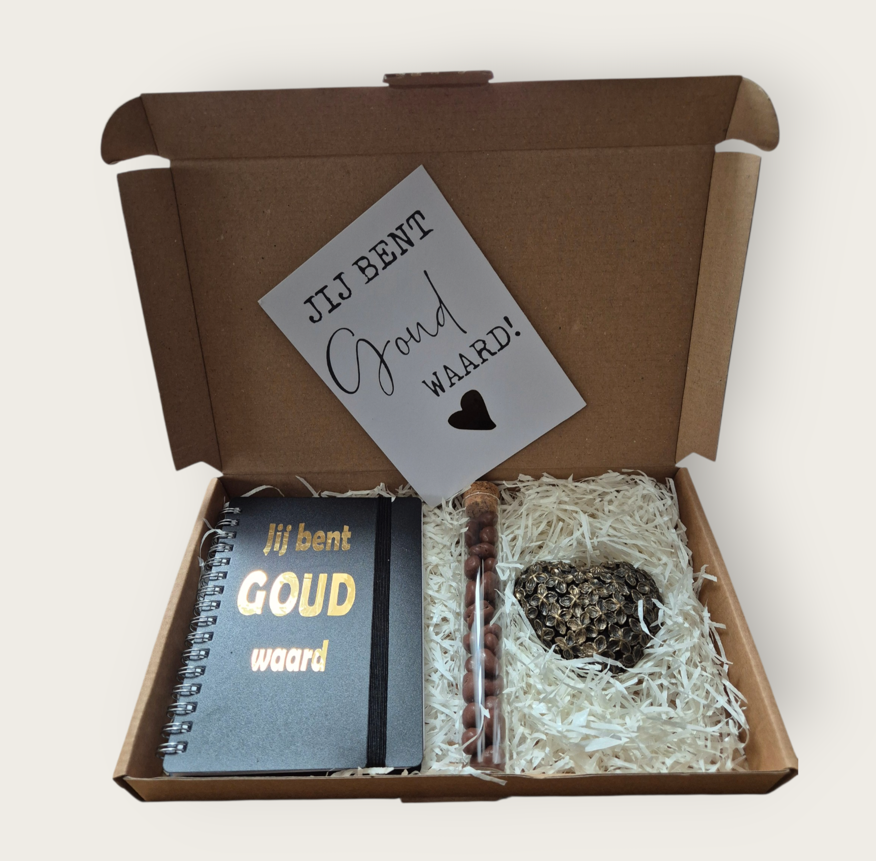 Cadeau set "Jij bent GOUD waard"
