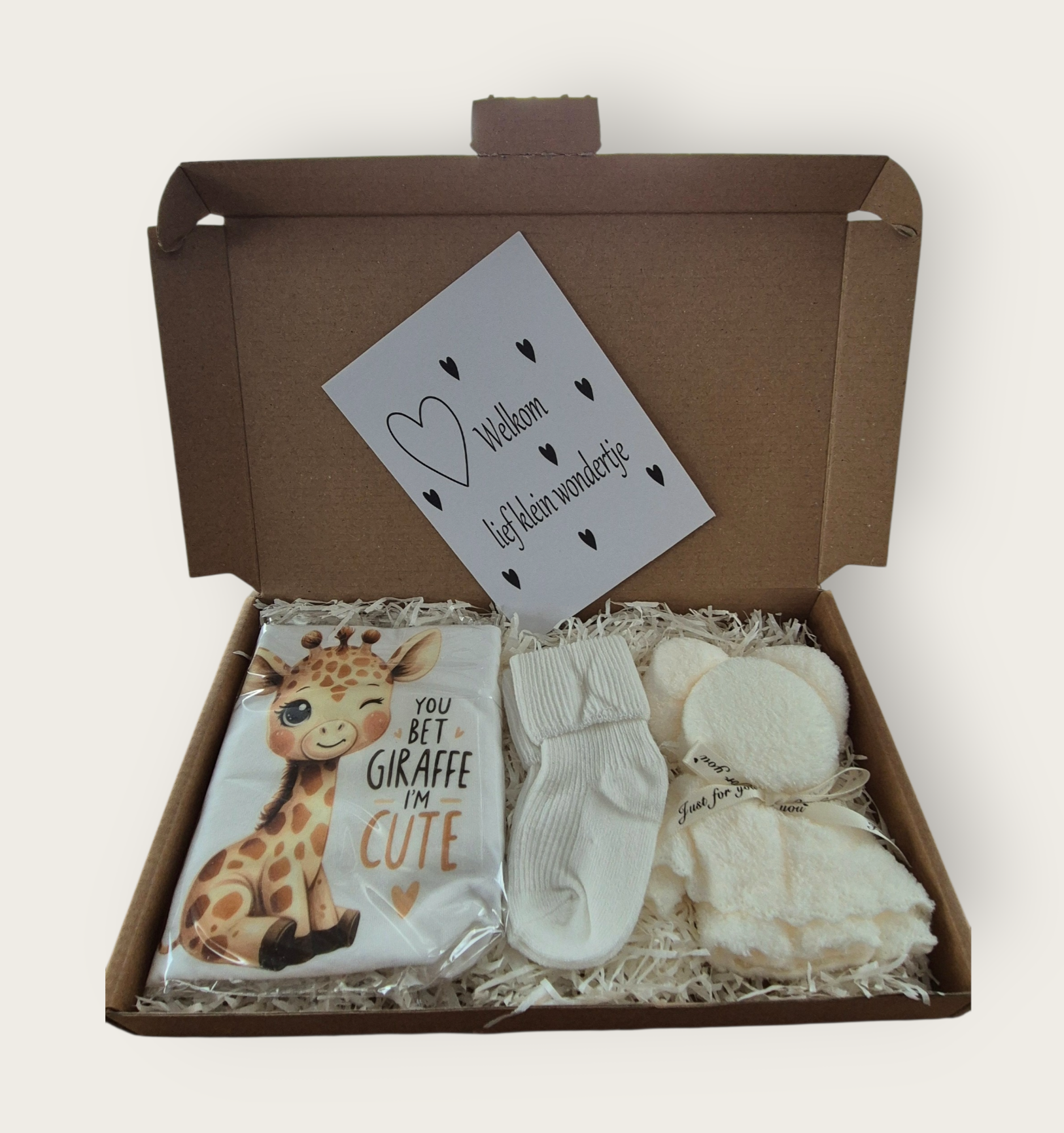 Cadeau set "Girafje"