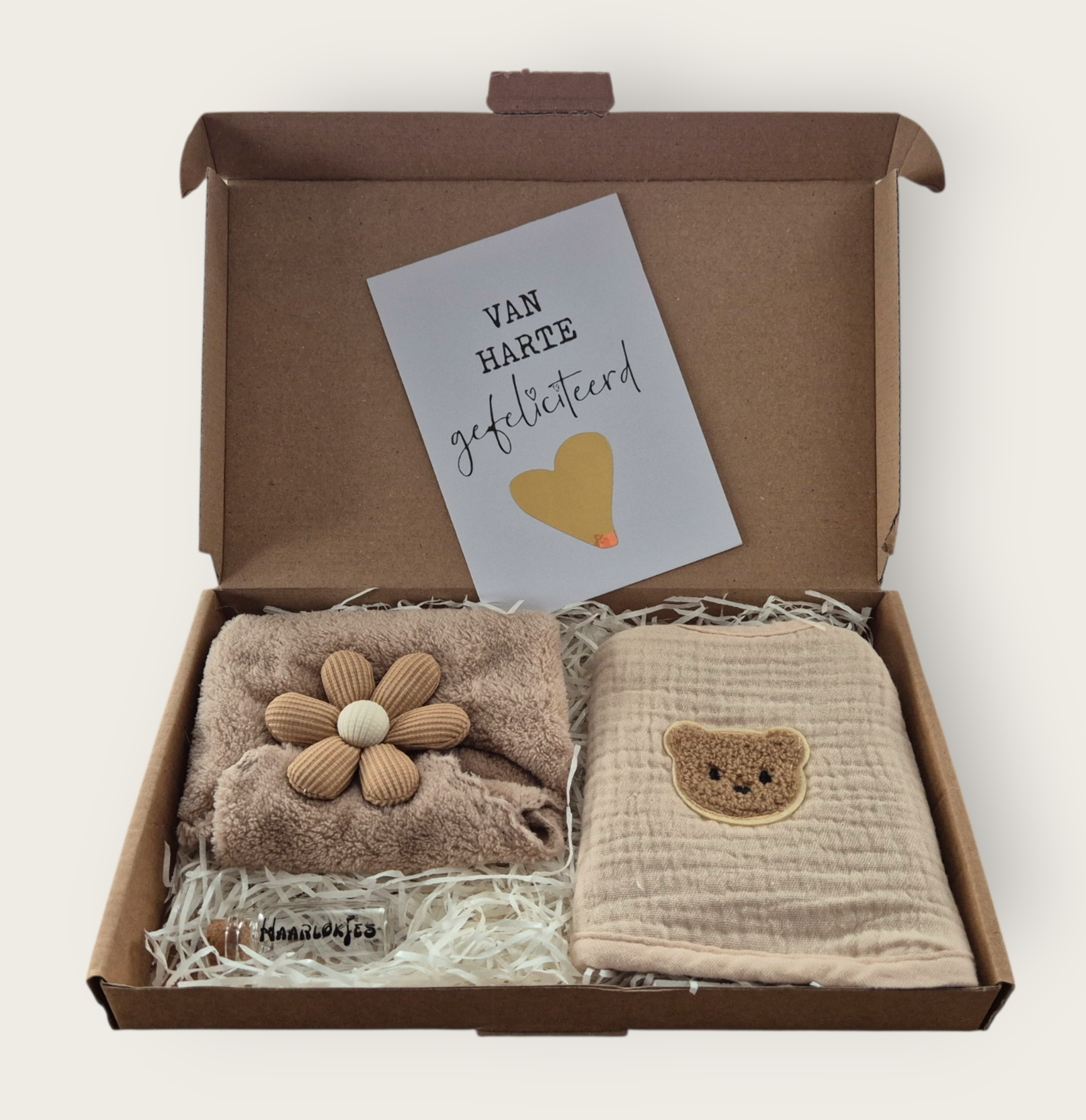 Cadeau set "Baby Bloem"