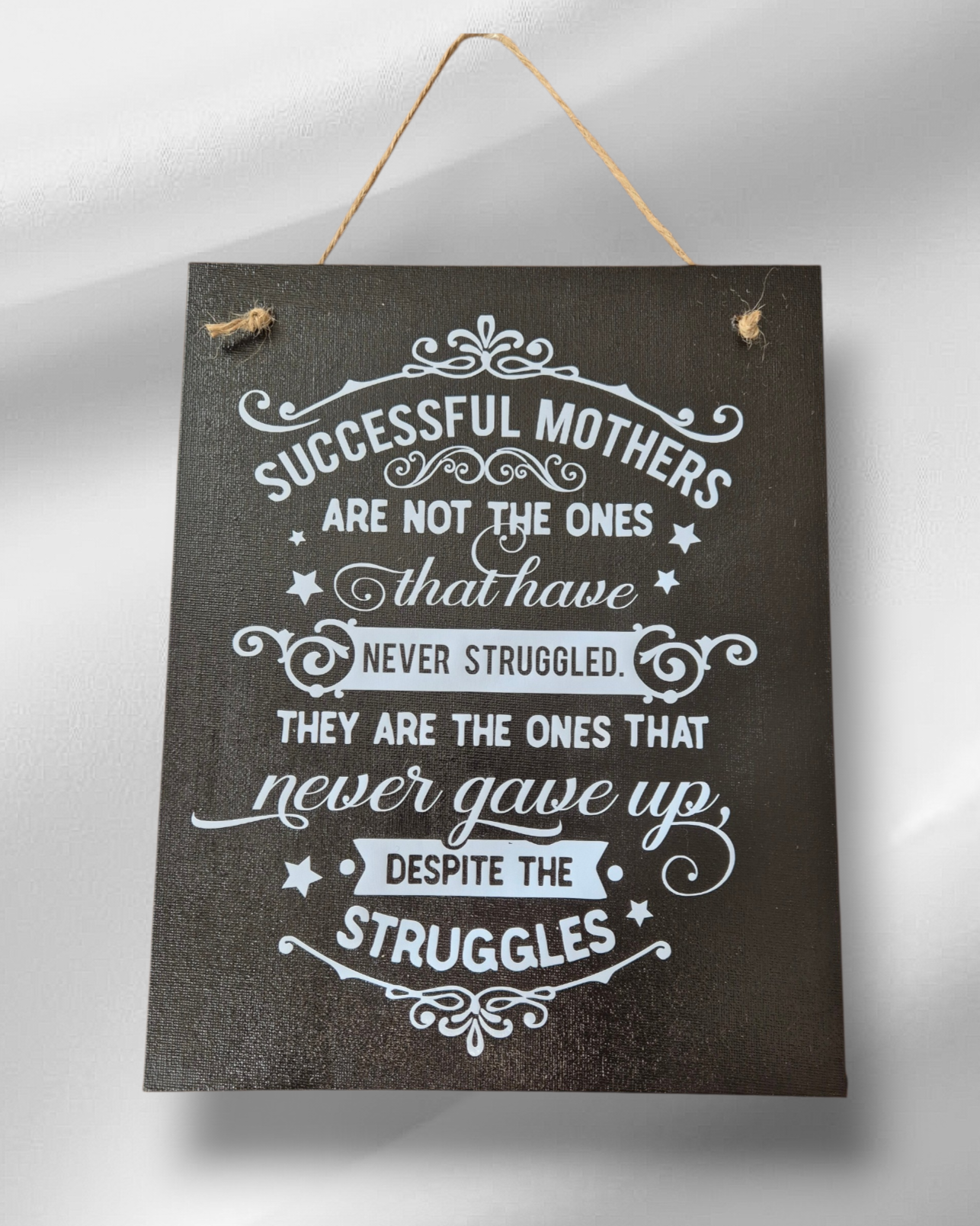 Canvas wandbord "Succesful Mothers
