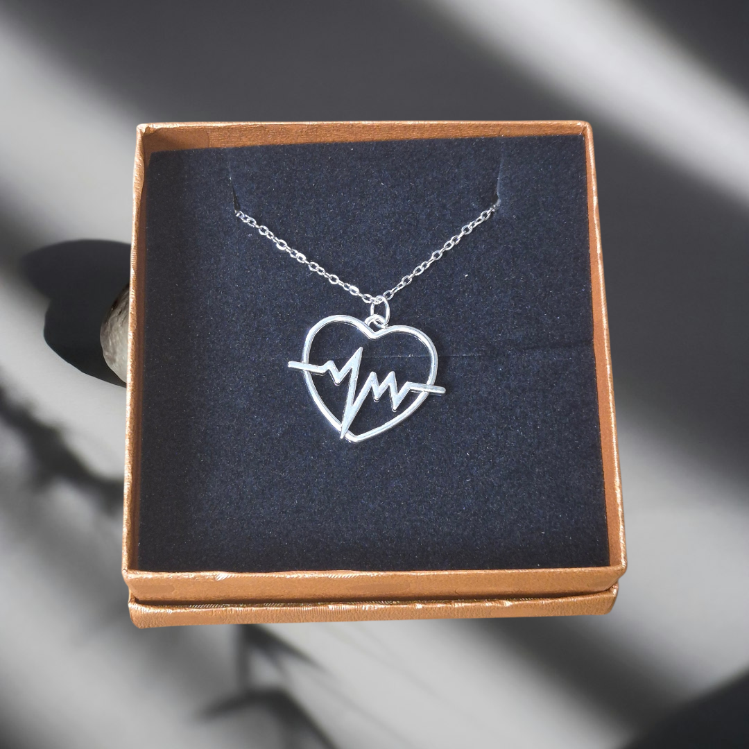 Sieraad cadeau " Hartslag ♡"