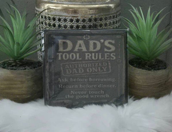 Tegel "Dad's Tool Rules"