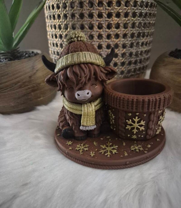 "Hooglander" waxine licht houder