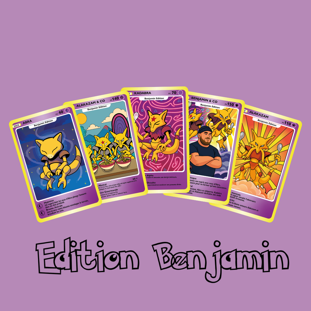 Cartes personnalisé pokemon